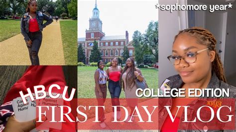 Hbcu Vlog S Ep First Day Of College Grwm Vlog Sophomore Year