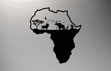 Africa Svg Africa Map Svg Africa Clipart Africa File For Etsy Australia