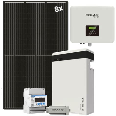 Solax Hybrid Solar Anlage 3 kW günstig Klimaworld