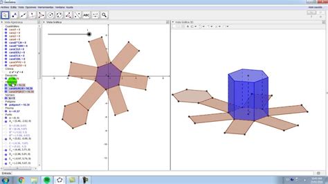 Tutorial Geogebra 3d Construcción De Un Prisma Regular Recto Youtube