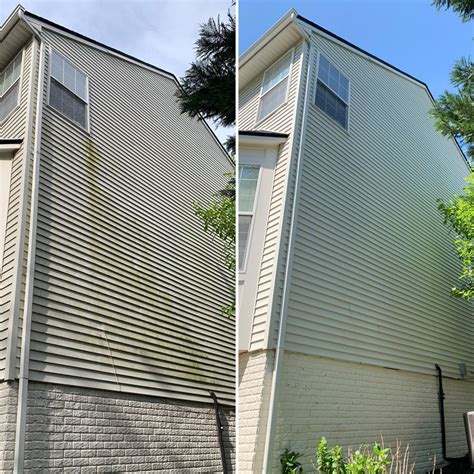 Soft House Wash Siding Cleaning Exterior Cleaning