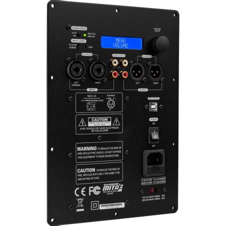 Spa Dsp Amplificatore A Incasso Per Subwoofer W Con Axiomedia