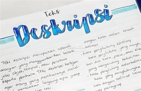 cara membuat teks deskripsi bahasa inggris 14