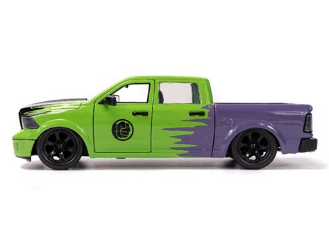Dodge Ram 1500 Hulk 2014 Jada Toys 124 Autos Miniatures Tacot
