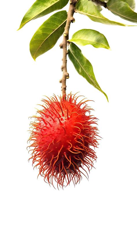 Premium Ai Image Rambutan Stock Photo 2023 Item White Background