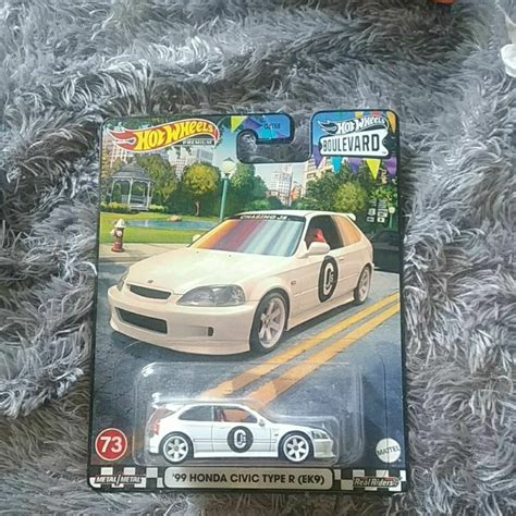 PUTIH Hot Wheels 99 Honda Civic Type R EK9 White HotWheels 99 Honda Civic Type R EK9 Shopee