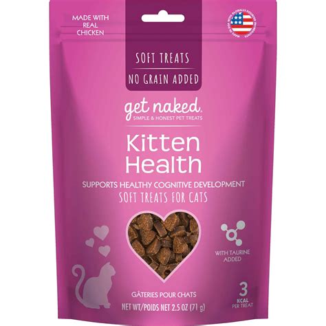 Get Naked Kitten Health Soft Treats For Cats 2 5 Oz UPCO