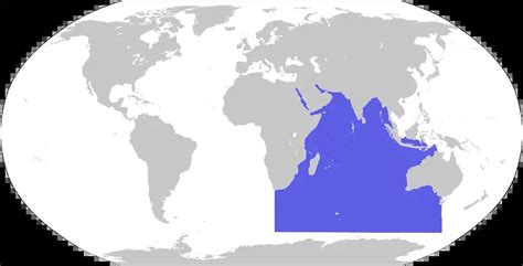 Océano Índico ubicación características islas y más