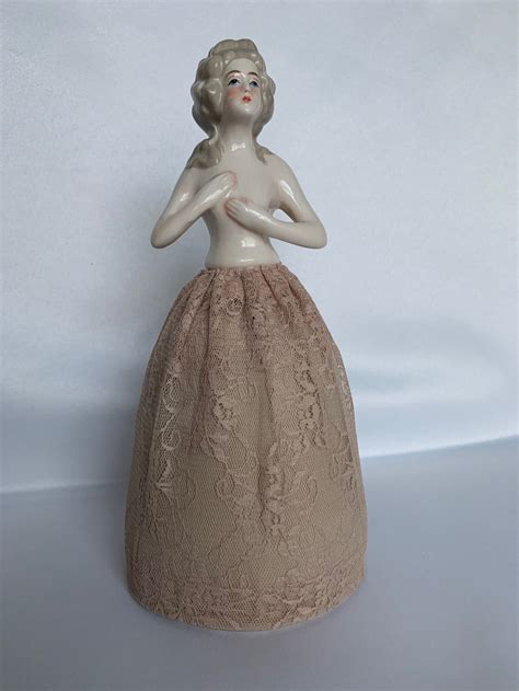Antique German Porcelain Nude Half Doll Marie Antoinette Etsy