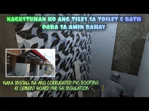 MAGANDA ANG COMBINATION NG TEXTURE AT DESIGN NG TILES GUSTO KO DIN