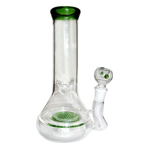 10 Inch Heavy Honeycomb Glass Ice Bong