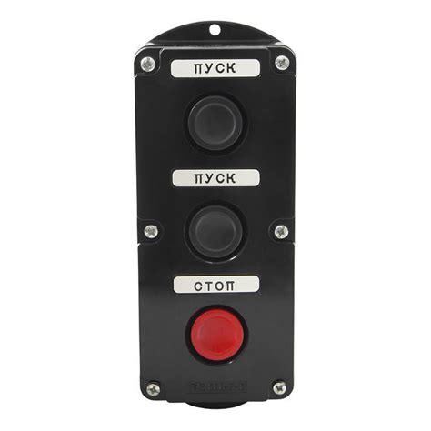 Пост кнопочный 3 кнопки IP54 ПКЕ 222-3(М) Texenergo te00369007 Купить ...