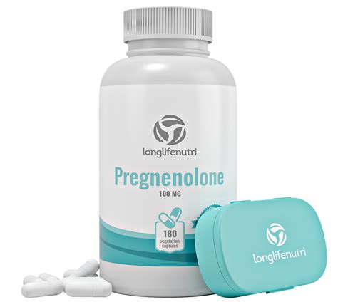 Pregnenolone 100 mg - 180 Vegetarian Capsules – LongLifeNutri