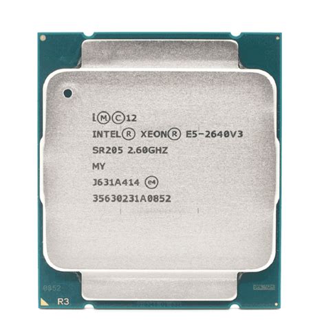 Intel Xeon E5 2640 2.50Ghz (V1 / V2 / V3) - Rabadan E-commerce