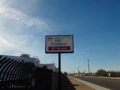 Lost Dutchman Rv Resort In Apache Junction Arizona Az Campground Views