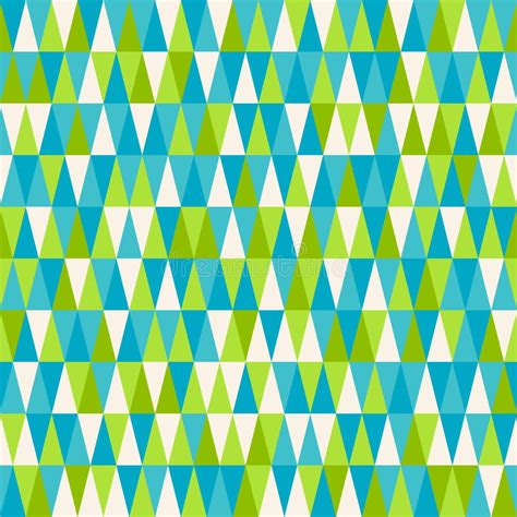 Seamless Triangle Pattern Geometric Abstract Texture Vector Ba Stock