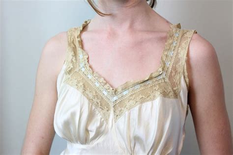 S Bias Cut Lingerie Nightgown Small New Spring Gem