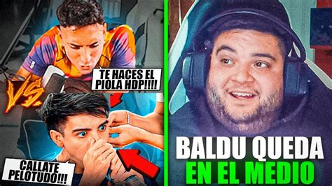 Coscu Y Chaipa Pelean Y Baldu Queda En El Medio Gracioso Youtube