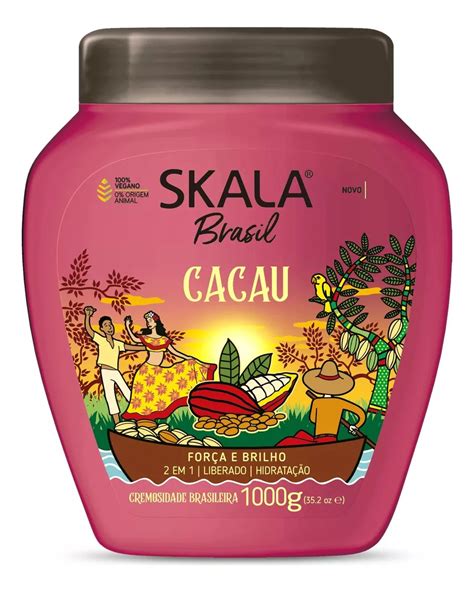 Skala Mascara Crema Peinar Cacau 2en1 Curly Girl Vegano 1kg