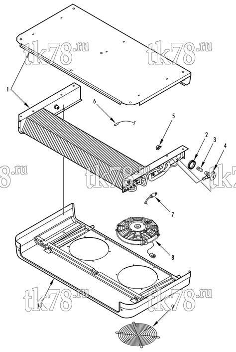 Thermo King Evaporator Components E970 And Es200 155g3 схема