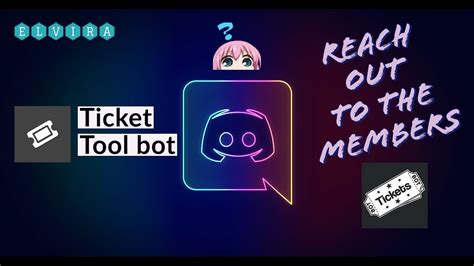 Ticket Tool Bot│discord│easy│tutorial│elvira Youtube