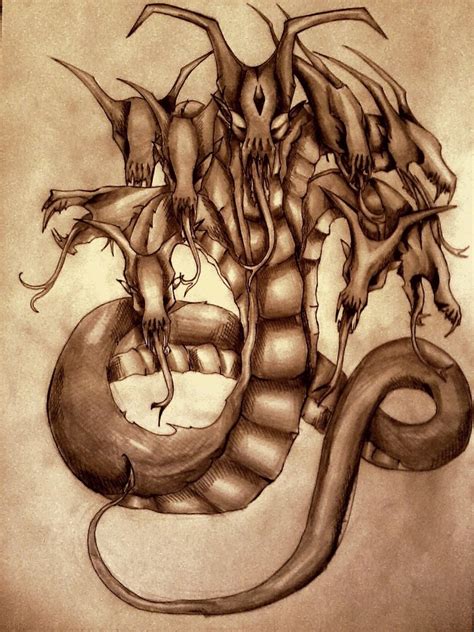 Hydra Drawing At Getdrawings Free Download