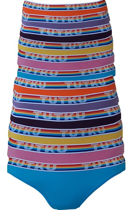 Tutku Kadın Bikini Külot Pamuklu Renkli İç Çamaşırı li Paket Hepsine Rakip