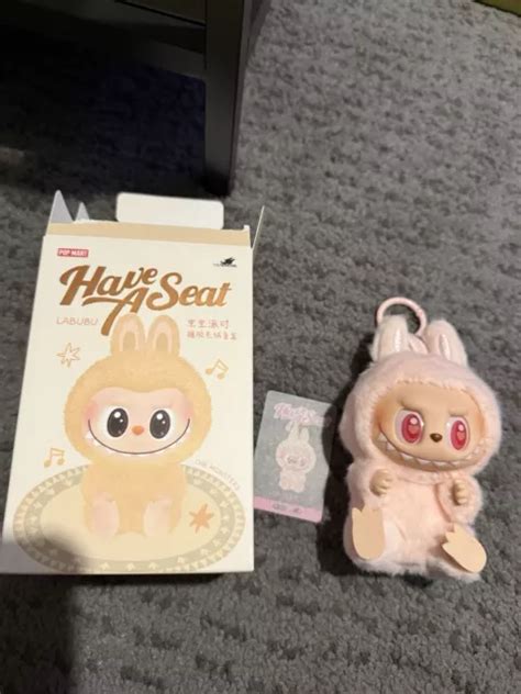 POP MART LABUBU The Monsters Have A Seat Plush Doll Hot Figure Toys