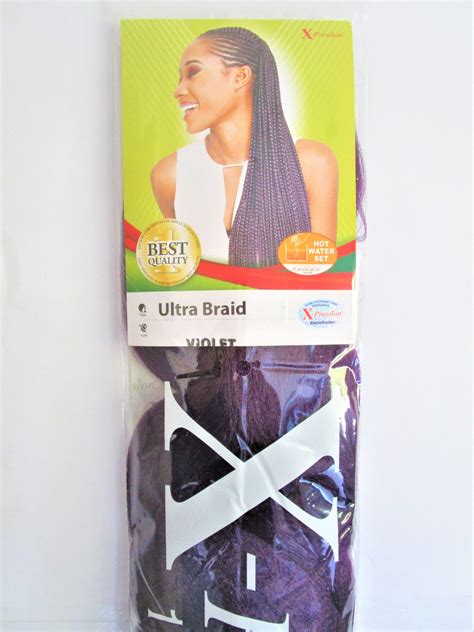 X PRESSION Ultra Braid 100 Kanekalon N Violet Myrlene Fr