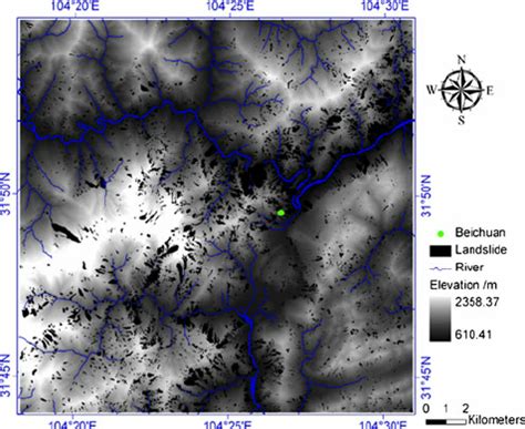 distribution map  pga   study area  scientific diagram
