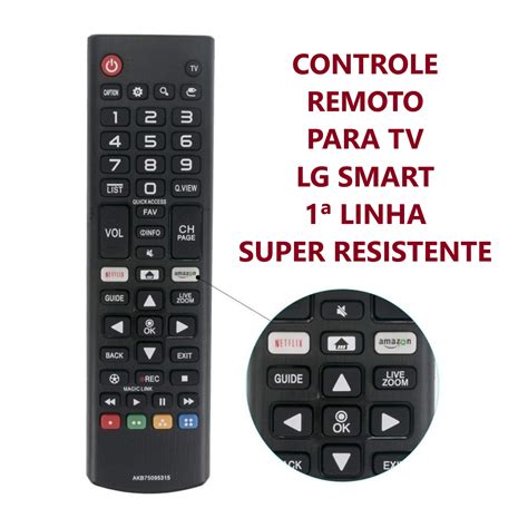 Controle Remoto Tv Smart Akb Emp Rio Dos