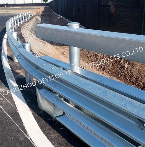 Safety Barrier Steel Flex Beam W Beam Highway Guardrail China Highway