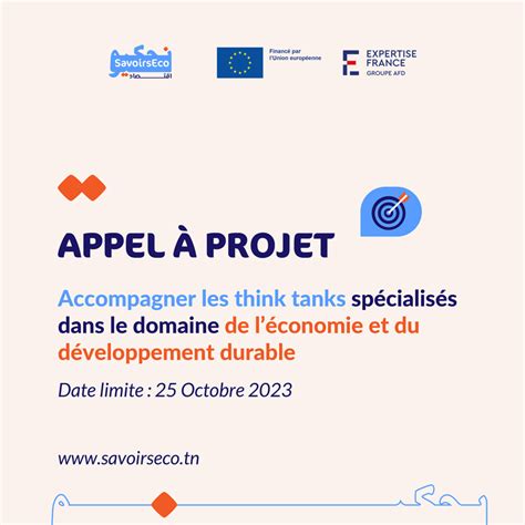 appel  projets accompagner les  tanks specialises dans le domaine