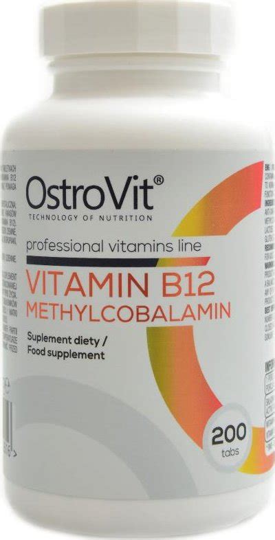 Ostrovit Vitamin B Methylcobalamin Mcg Tbl Od K Zbozi Cz