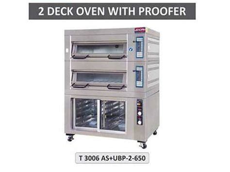 2 Deck Oven With Proofer At Best Price In Pune Pradnya Refrigeration