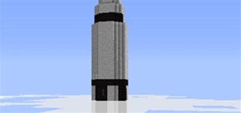 Minecraft Saturn V Rocket