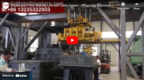 Rebar Shot Blasting Machine Qingdao Qinggong Machinery Co Ltd