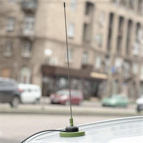 Антена автомобільна магнітна універсальна VHF 136-174MHz, Olive ...