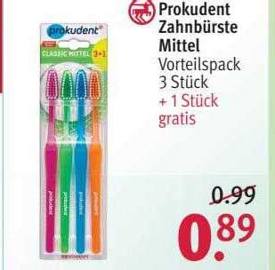 Prokudent Zahnbürst Mittel Angebot bei ROSSMANN - 1Prospekte.de