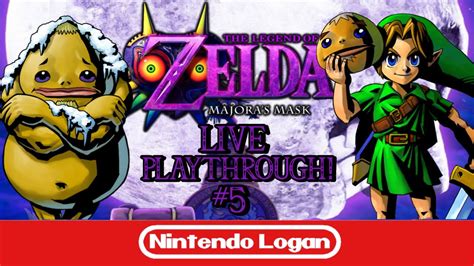 The Legend Of Zelda Majoras Mask Live Playthrough 5 N64 Switch Online Youtube