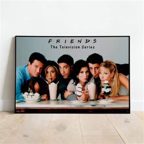 friends milkshake poster