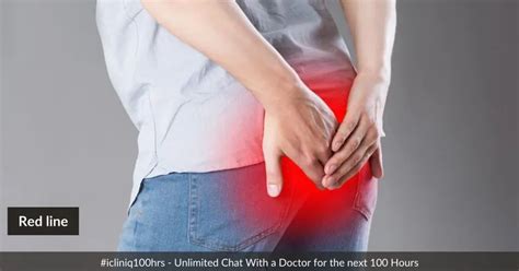 Why Is There A Red Line On My Anal Area