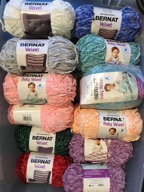 Bernat Velvet Yarn 300g Many Colours To Choose From And Etsy