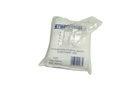 4 X 6 Polythene Bags 200g 1000 Box DPA Packaging Wholesale