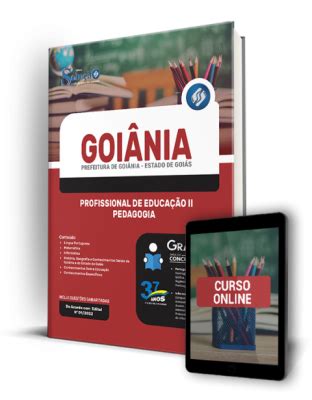 Apostila Prefeitura de Goiânia GO Profissional de Educação II Pedagogia