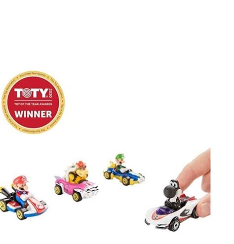 Mario Kart Autos Set X Hot Wheels Toshy Store