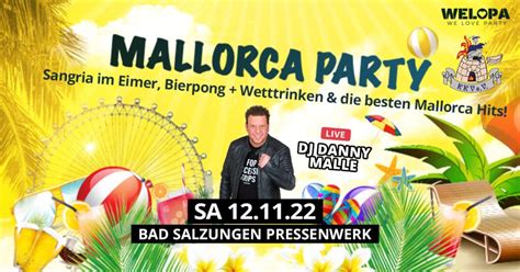 Mallorca Party Pressenwerk