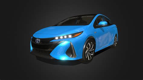 Animation Blue Prius