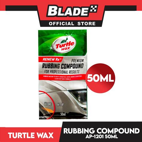 Turtle Wax Premium Rubbing Compound Ml Shopee Philippines