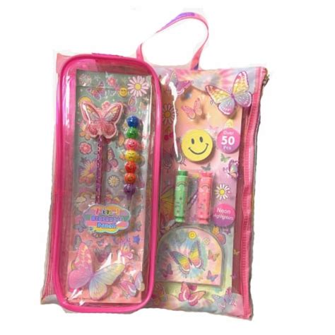 Hot Focus Tie Dye Butterfly Trendy Organizer Set Unit Kroger